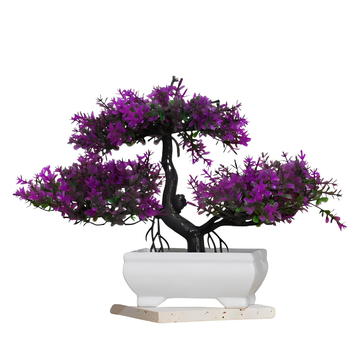 artificial japanese bonsai tree Artificial Violet Flower Bonsai Tree