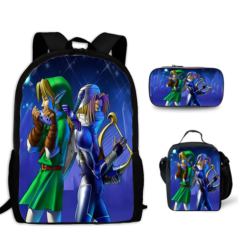 Link And Sheik Backpack Set