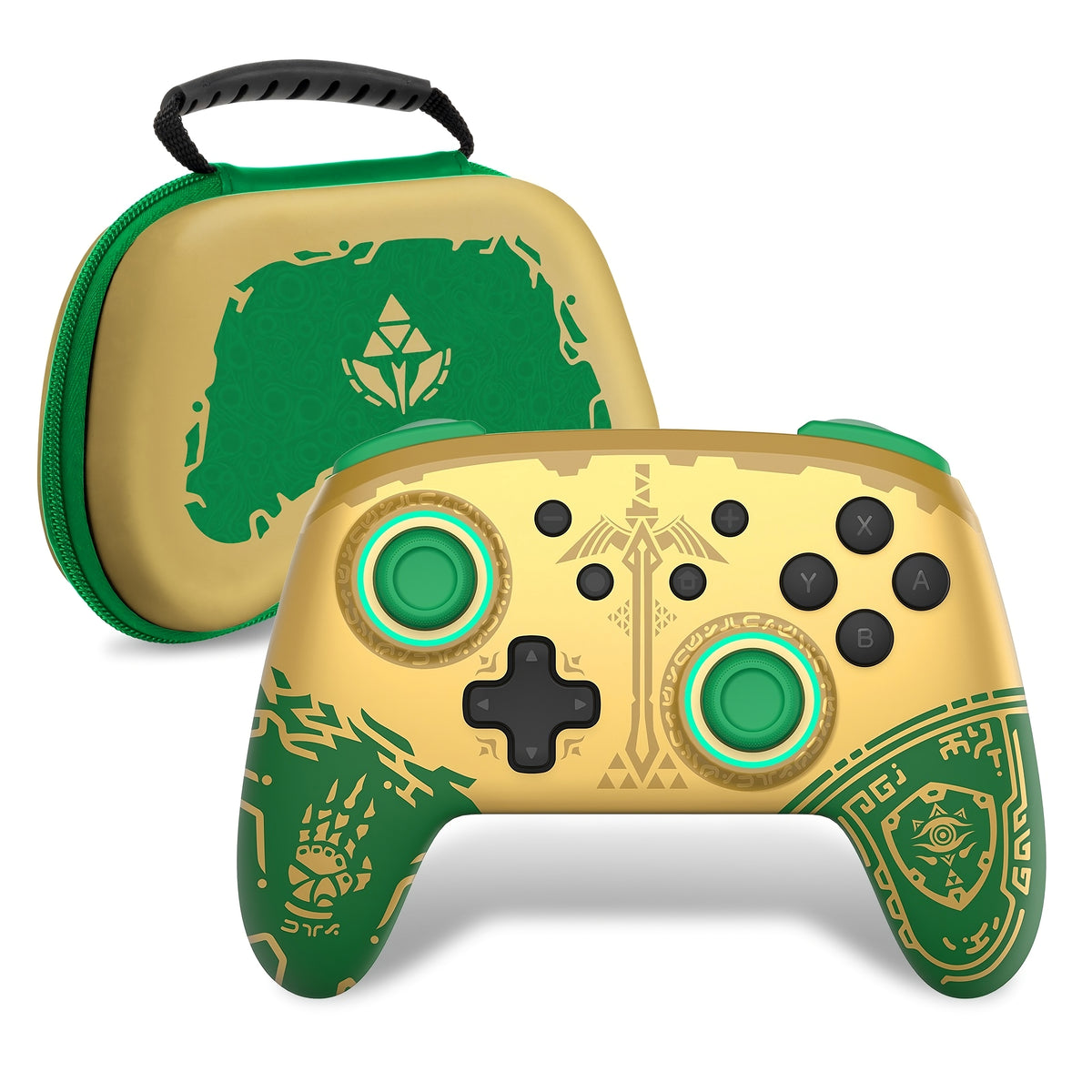  Nintendo Switch Pro Controller - The Legend of Zelda: Tears of  the Kingdom Edition : Video Games