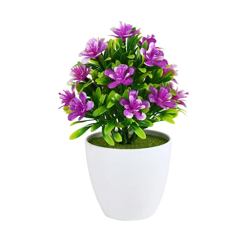 freesia potted plant Violet Freesia Artificial Plant