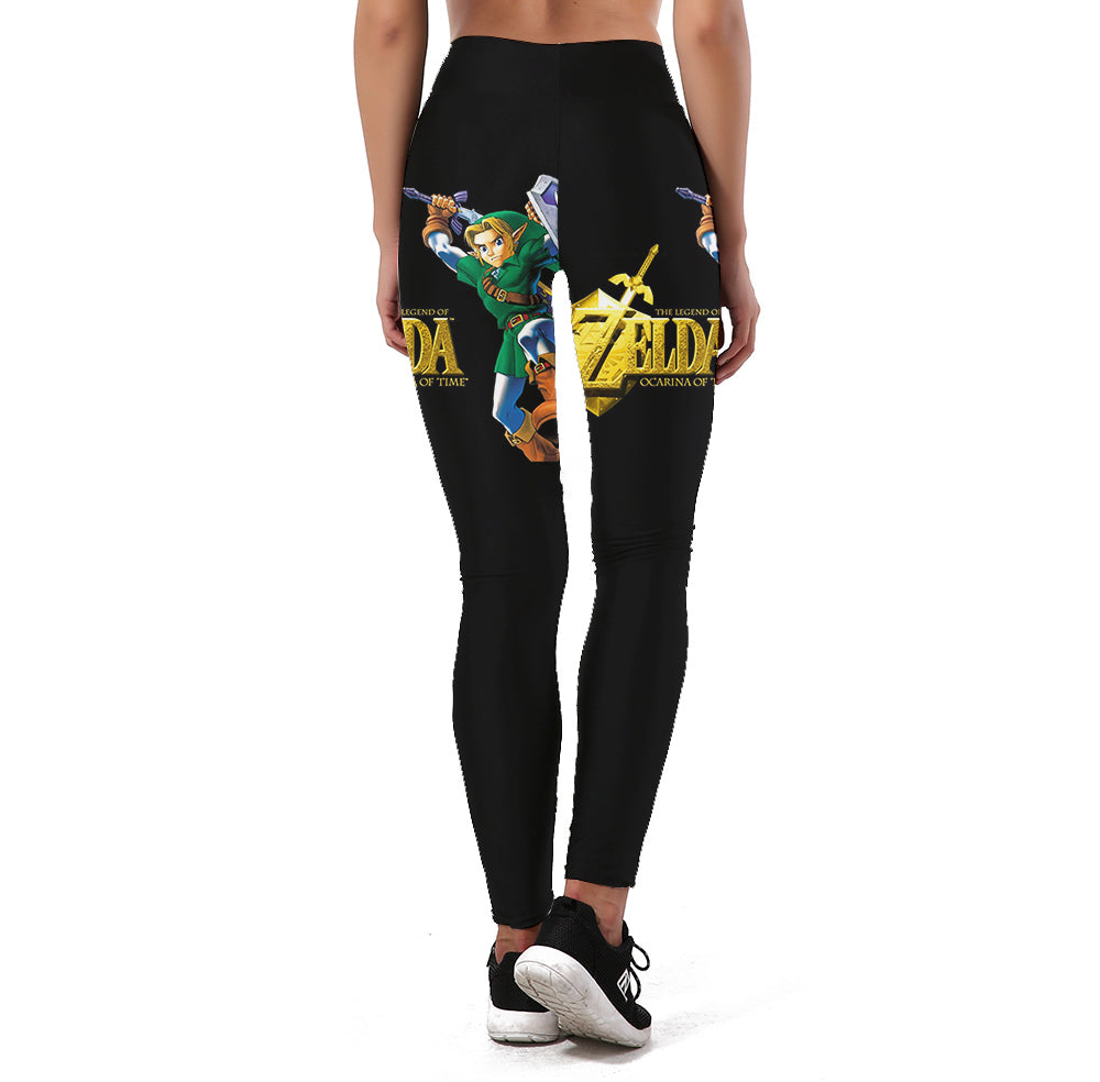 Zelda Ocarina of Time Leggings Zelda Shop