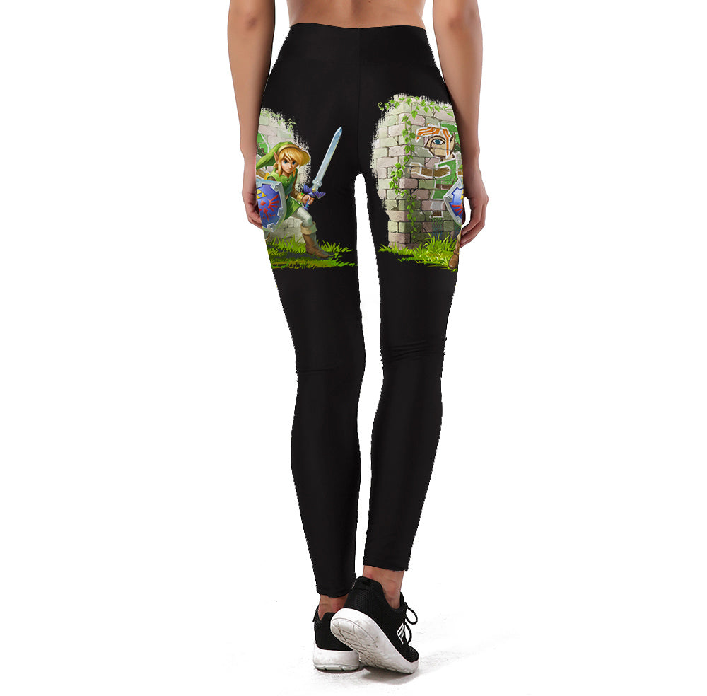 Zelda A Link Between World Leggings Zelda Shop