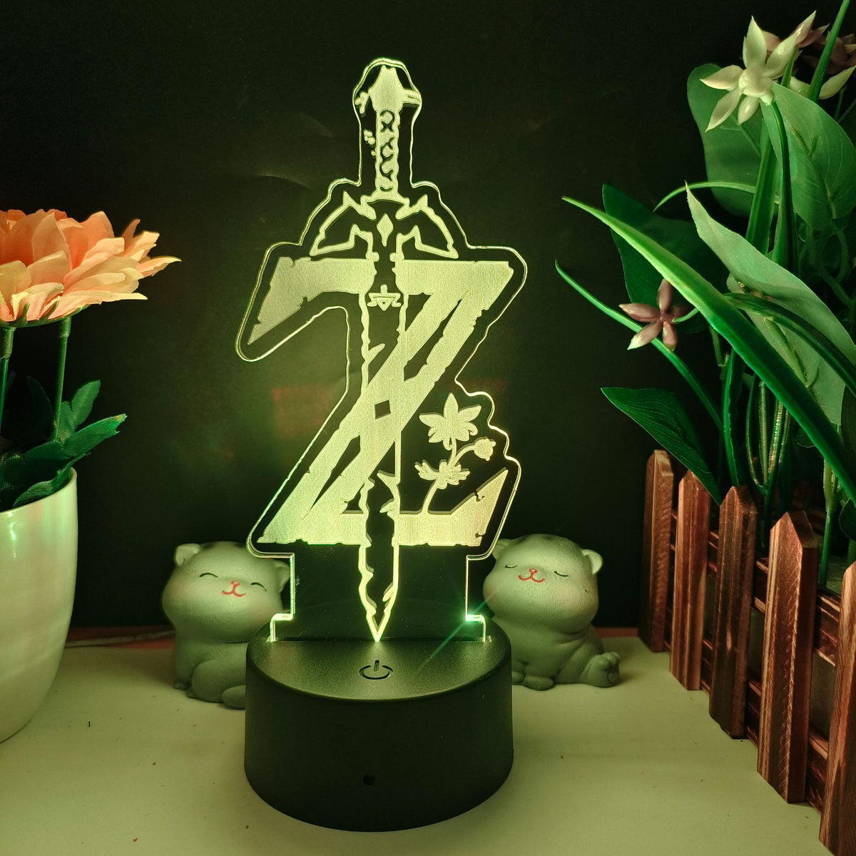 Zelda Lamp Majora's Mask Lamp LED Light Video Game Lamp Zelda Gifts Zelda  Birthday Gift Zelda Retro 