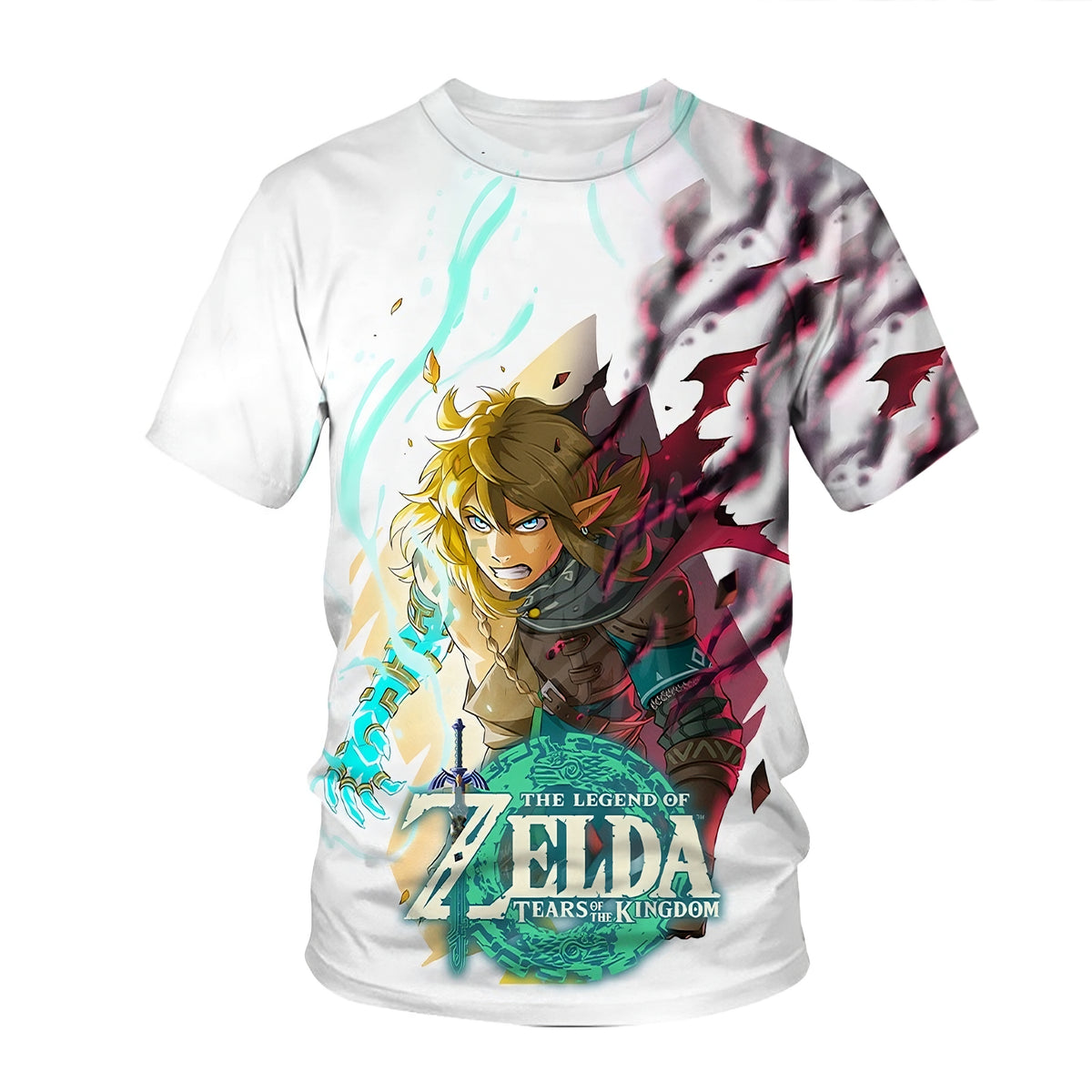 Zelda TOTK Angry Link T-Shirt | Zelda Shop