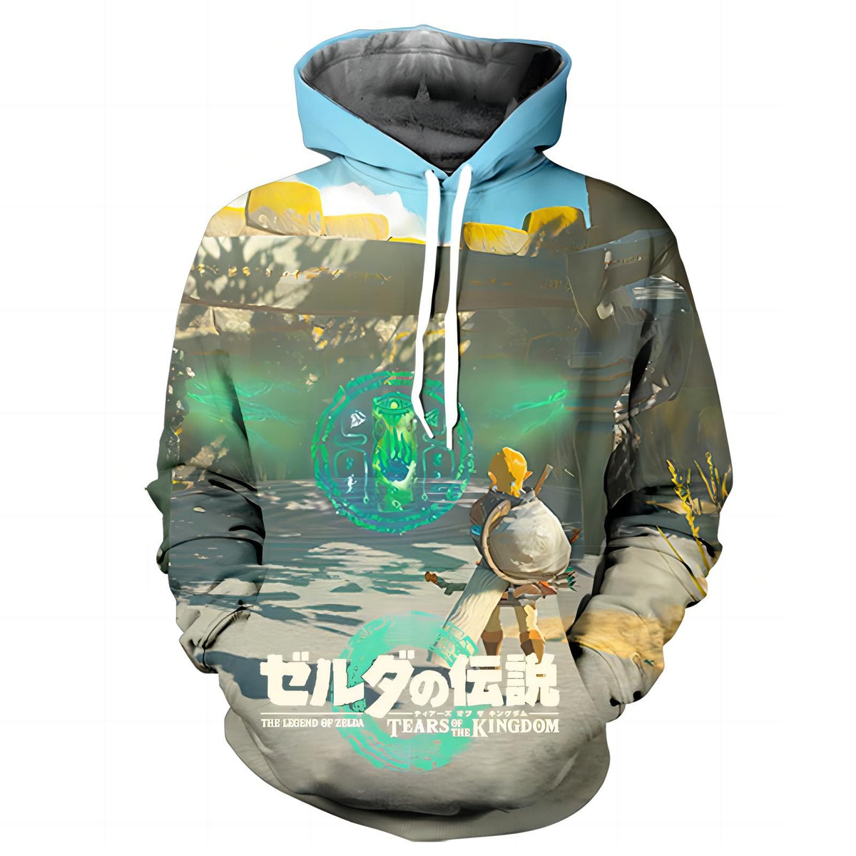 Zelda TOTK Link Character Hoodie