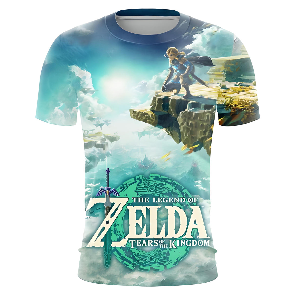 Zelda TOTK Angry Link T-Shirt | Zelda Shop