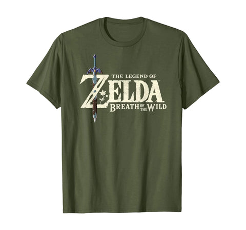 Zelda Breath of the Wild Green T-Shirt