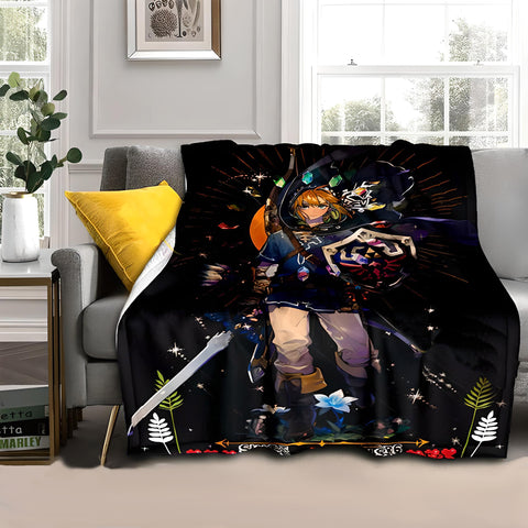 Zelda Link Brave Blanket