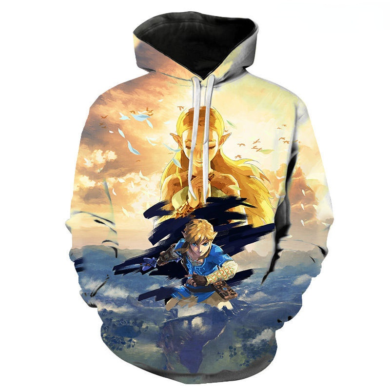 Legend of zelda breath top of the wild hoodie