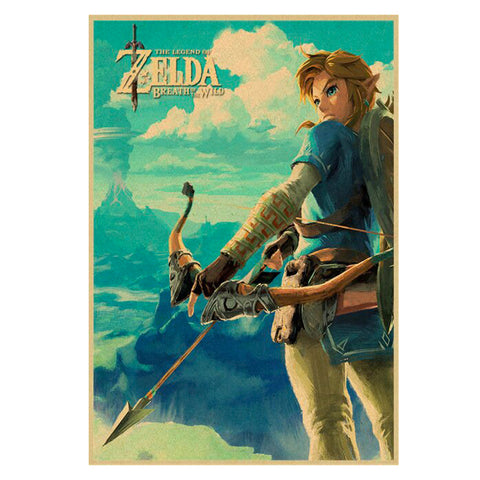 Zelda Adventure Hunter Poster