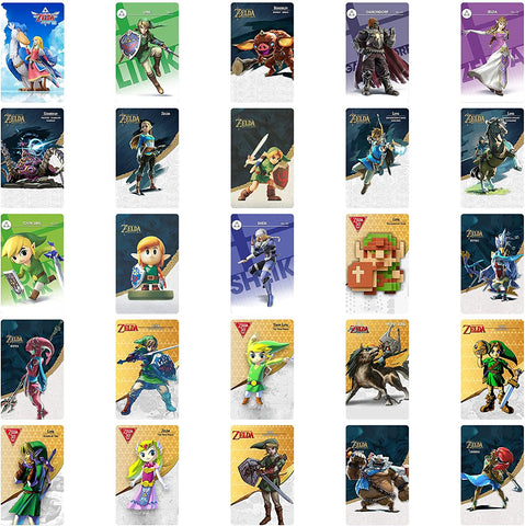 Zelda Amiibo Cards