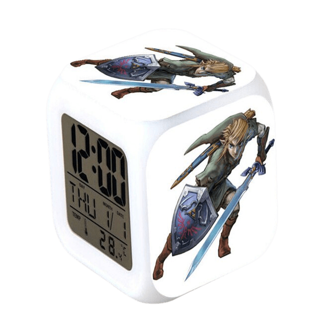 Zelda Link In Battle Alarm Clock Zelda Shop