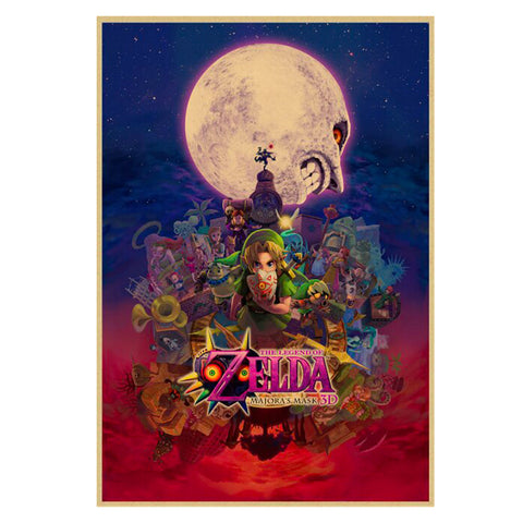 Zelda Majora's Mask 3d Poster