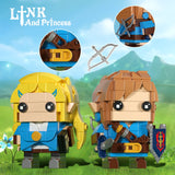 Link And Princess Zelda Lego