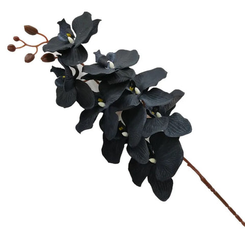 Artificial Black Orchid Branches