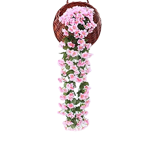 Artificial Light Pink Flowers Bouquet Drooping Plant Zelda Shop