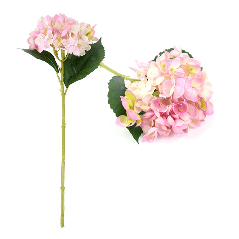 Artificial Light Pink Hortensia