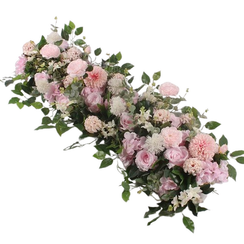 Artificial Pink Flower Garland