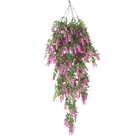 lavender plant flowers drooping Artificial Purple Lavender Drooping Plant