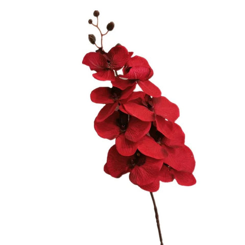 Artificial Red Orchid Branches