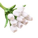 Artificial White Tulips