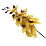 Artificial Yellow Orchid Branches