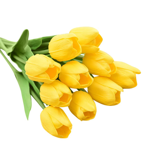 Artificial Yellow Tulips