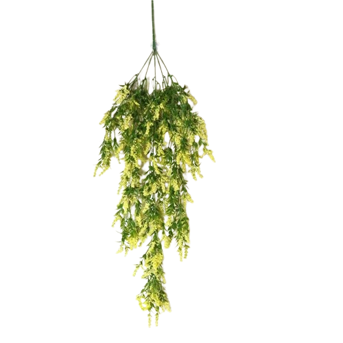 lavender plant drooping Artificial Yellow Lavender Drooping Plant