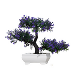 Artificial Dark Violet Bonsai Tree