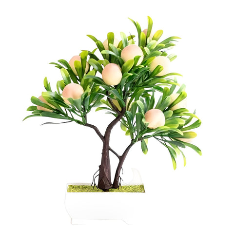 peach bonsai tree Artificial Peach Bonsai Tree