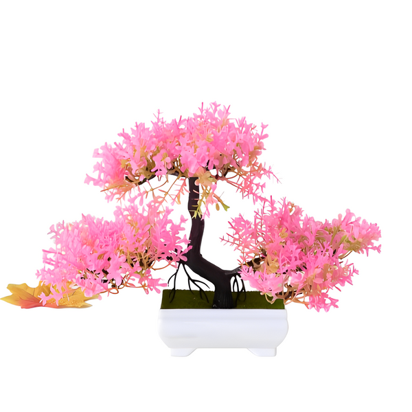 artificial bonsai tree amazon Artificial Pink Bonsai Tree
