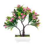 Artificial Pink Flower Bonsai Tree