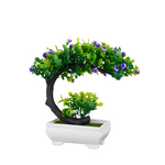 Artificial Violet Bonsai Tree