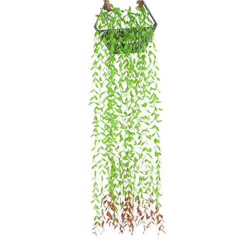 weeping hanging plants Artificial Weeping Willow Drooping Plant