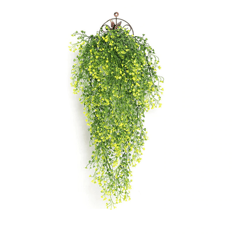 Artificial Yellow Willow Drooping Plant