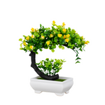 Artificial Yellow Bonsai Tree