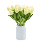 Artificial Beige Tulips Bouquet