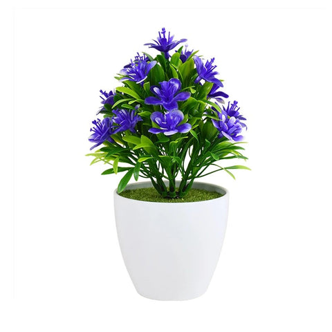 Blue Freesia Artificial Plant