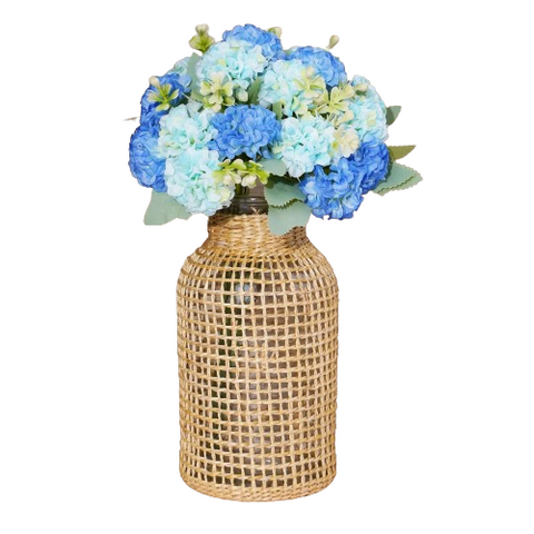 Artificial Blue Hydrangea Bouquet