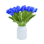 Artificial Blue Tulips Bouquet