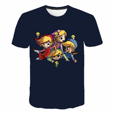 Blue Link Zelda T-Shirt