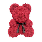 Fake Red Rose Teddy Bear