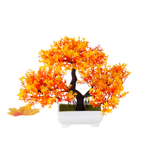 Faux Orange Bonsai Tree