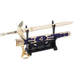 Gold Master Sword Keychain