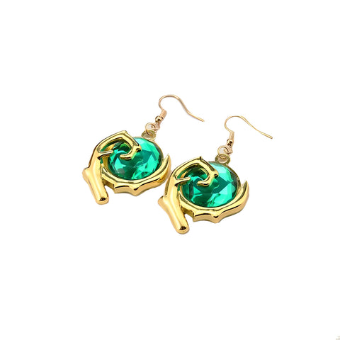 Kokiri Emerald Earrings