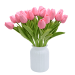 Artificial Light Pink Tulips Bouquet