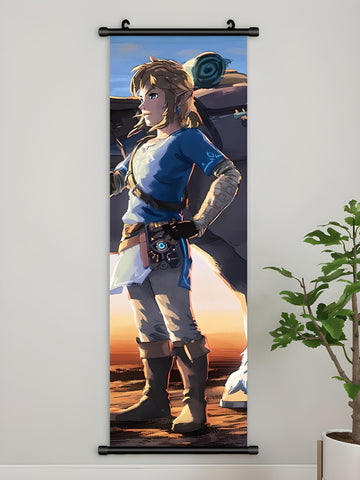 Link And His Horse Wall Art