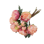 Artificial Pink Peony Bouquet