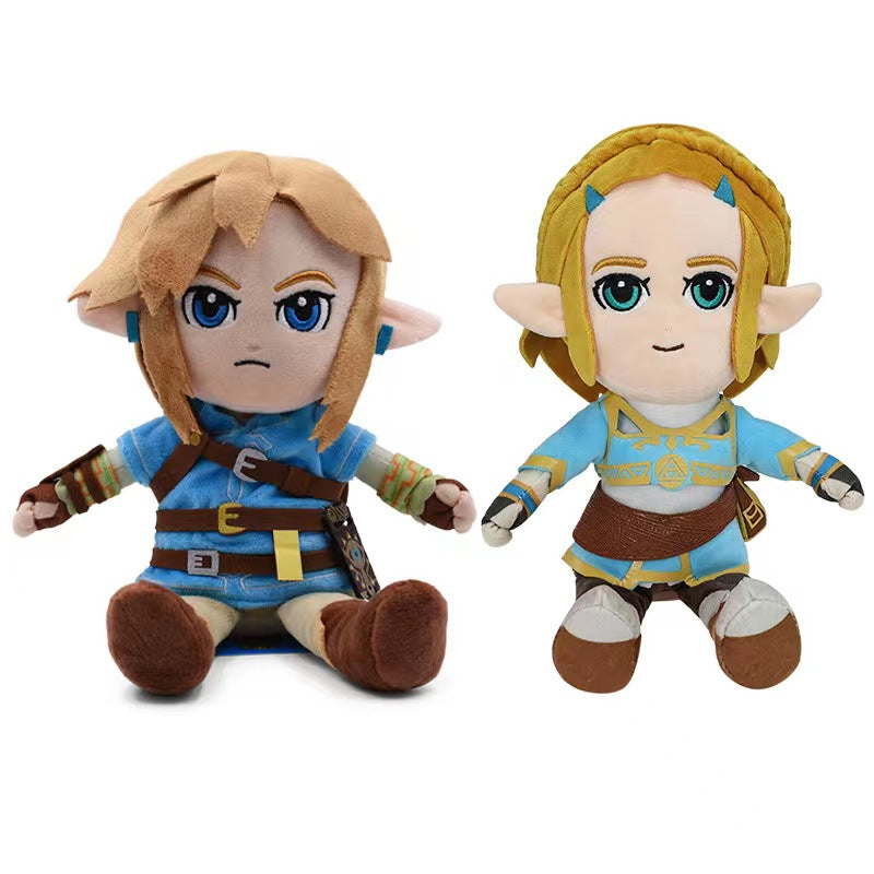 Princess Zelda And Link Plush | Zelda Shop