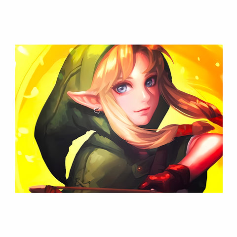 Princess Zelda Painting